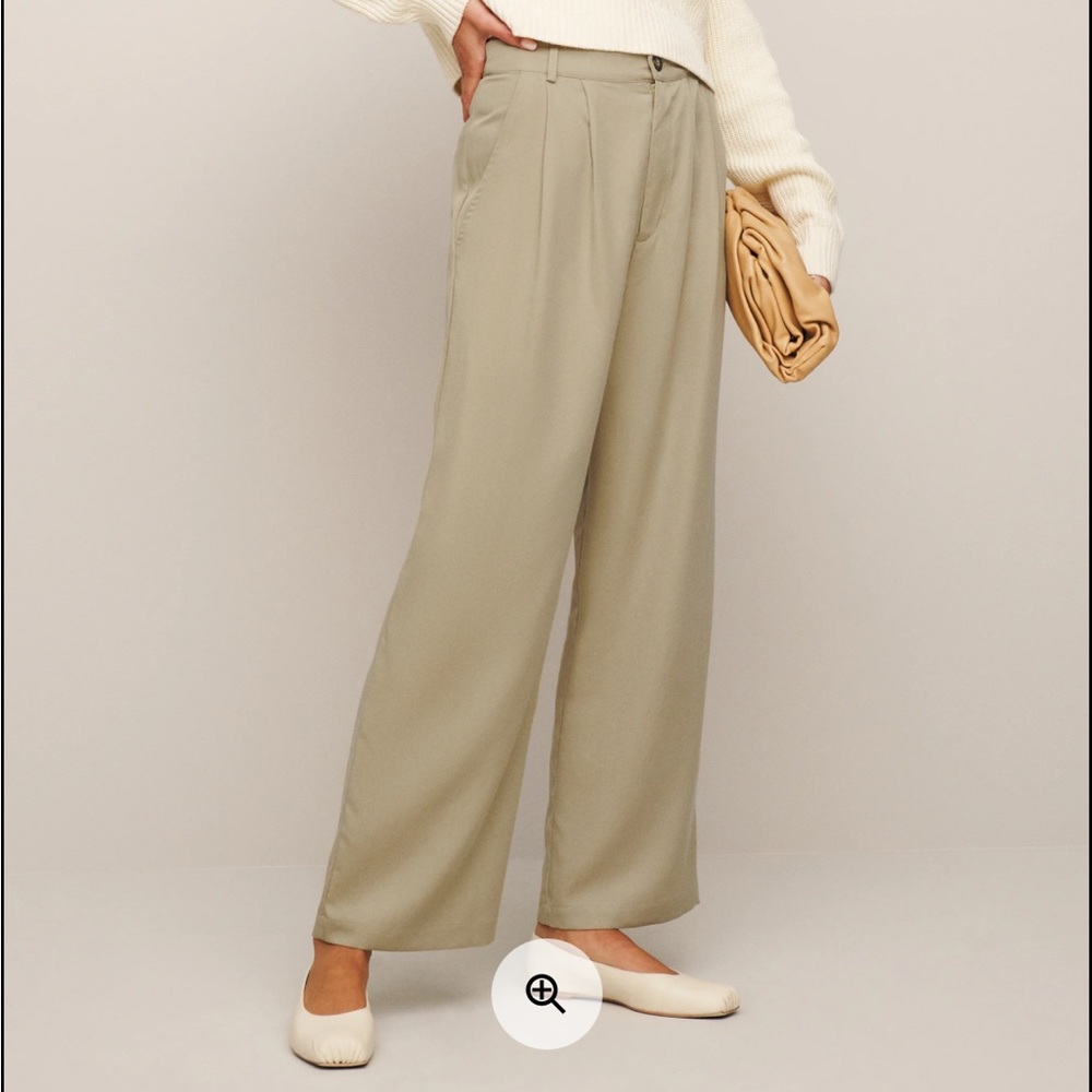 Reformation Mason Cropped Pant